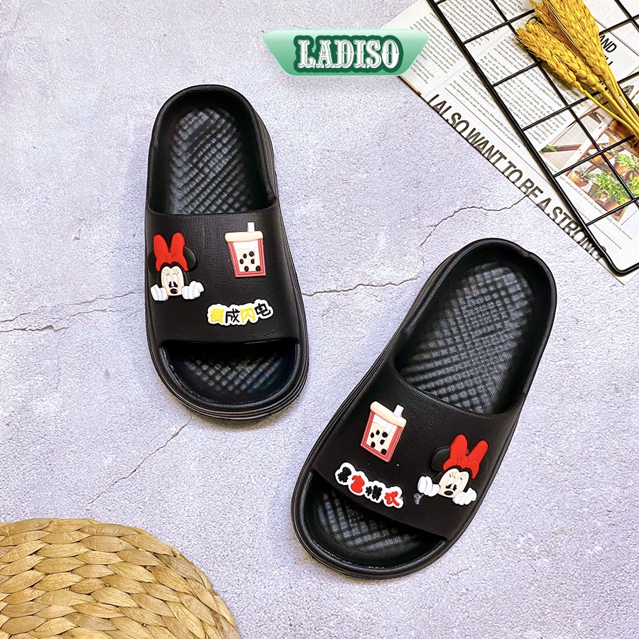 Dép quai ngang nữ chất liệu eva siêu nhẹ siêu êm mẫu trà sữa siêu hot LADISO TT415