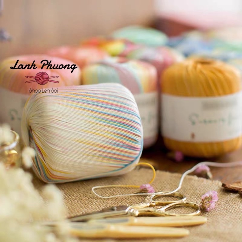 Sợi Susan Cotton Loang 50 gram