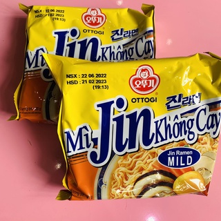 Mì Gói Jin Ramen Ottogi (Không Cay) Gói 120g