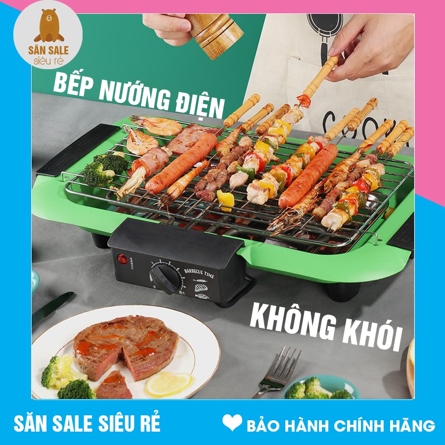 Bếp nướng điện không khói BBQ 2000W BY1909- Hàng loại 1, thích hợp cho gia đình, tiện lợi !