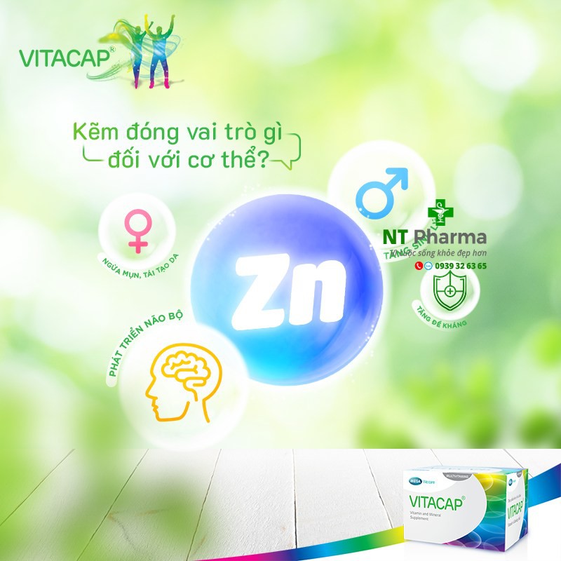 VITACAP - Viên uống Multivitamin và khoáng chất (Chính hãng)