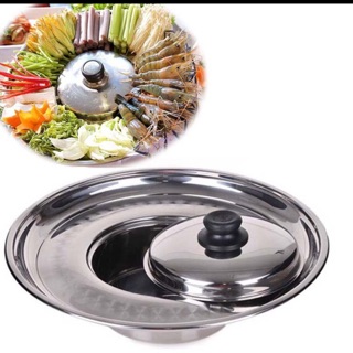 Nồi lẩu nón inox size 20