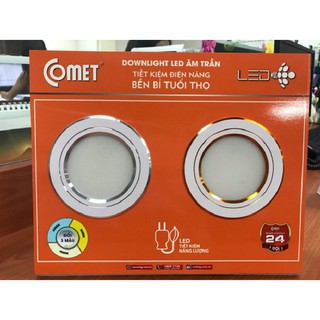 BỘ ĐÈN LED ÂM TRẦN COMET CD03M 7W