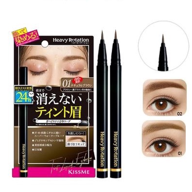 Bút Kẻ Mày Kiss Me Heavy Rotation Tint Liquid Eyebrow