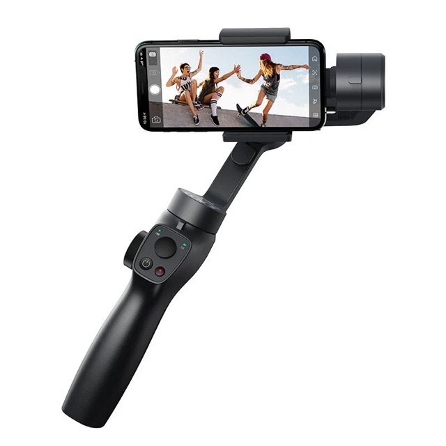 Gimbal chống rung đa năng 3 trục cho điện thoại Baseus Camera Stabilizer . Gậy chụp hình Quay phim bluetooth cao cấp