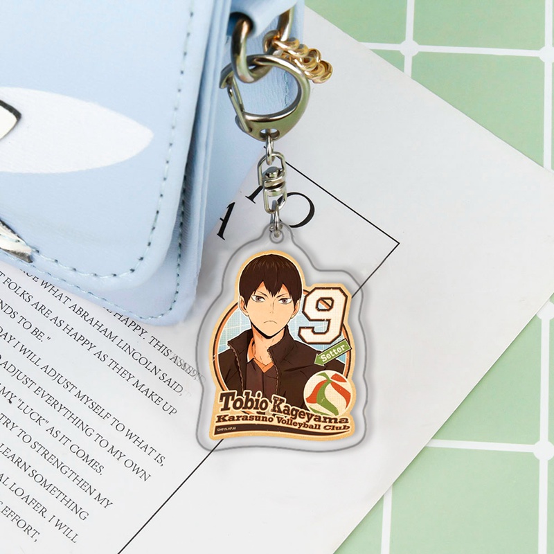 Tmdbyx Móc khóa trang trí hình nhân vật trong Haikyuu dễ thương