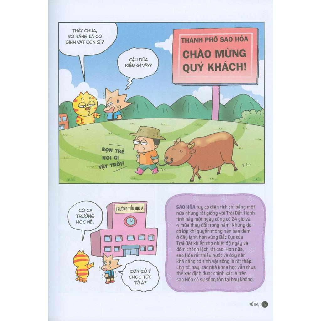 Sách Quiz! Khoa Học Kì Thú: Vũ Trụ (Tái Bản 2020)