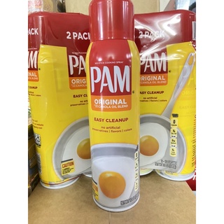 Dầu Ăn Kiêng PAM Original 12oz (~1200 lần xịt) 0 Calories Dạng xịt