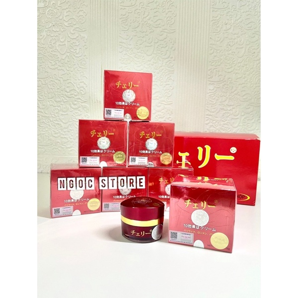 Kem Hoa Anh Đào Đỏ Chính Hãng Nhật Bản 15g