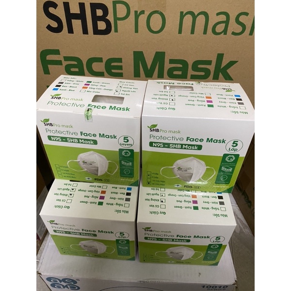 Khẩu trang N95 SHP pro mask 5 lớp