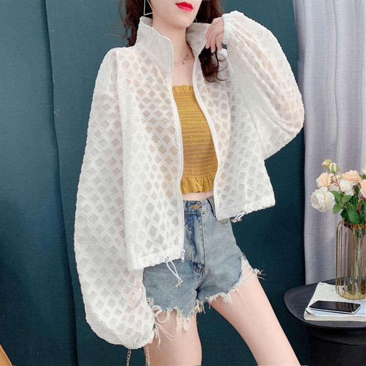 Áo Khoác Chống Nắng Cao Cấp Mỏng Có Khóa Kéo Thời Trang Mùa Hè 2022 Phong Cách Mới Cho Nữ