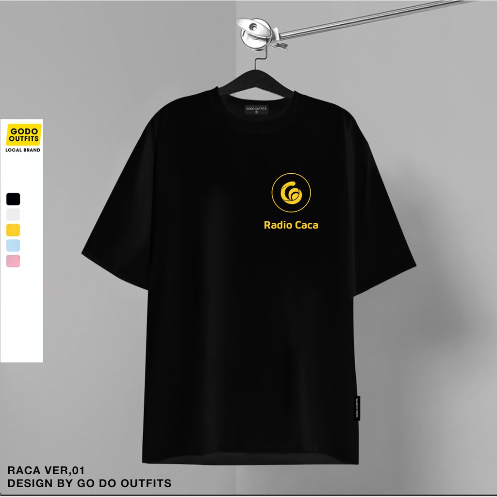 Áo thun tay lỡ nam nữ form rộng local brand GODO OUTFITS In RACA NFT chất liệu primeum cotton 100%