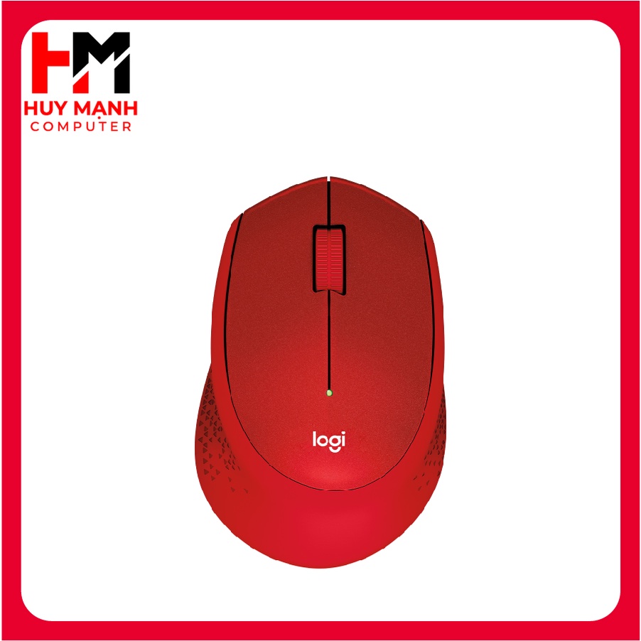 Chuột không dây Logitech M331 Slient Huy Mạnh Computer Chuột máy tính laptop kết nối usb không dây hàng chính hãng