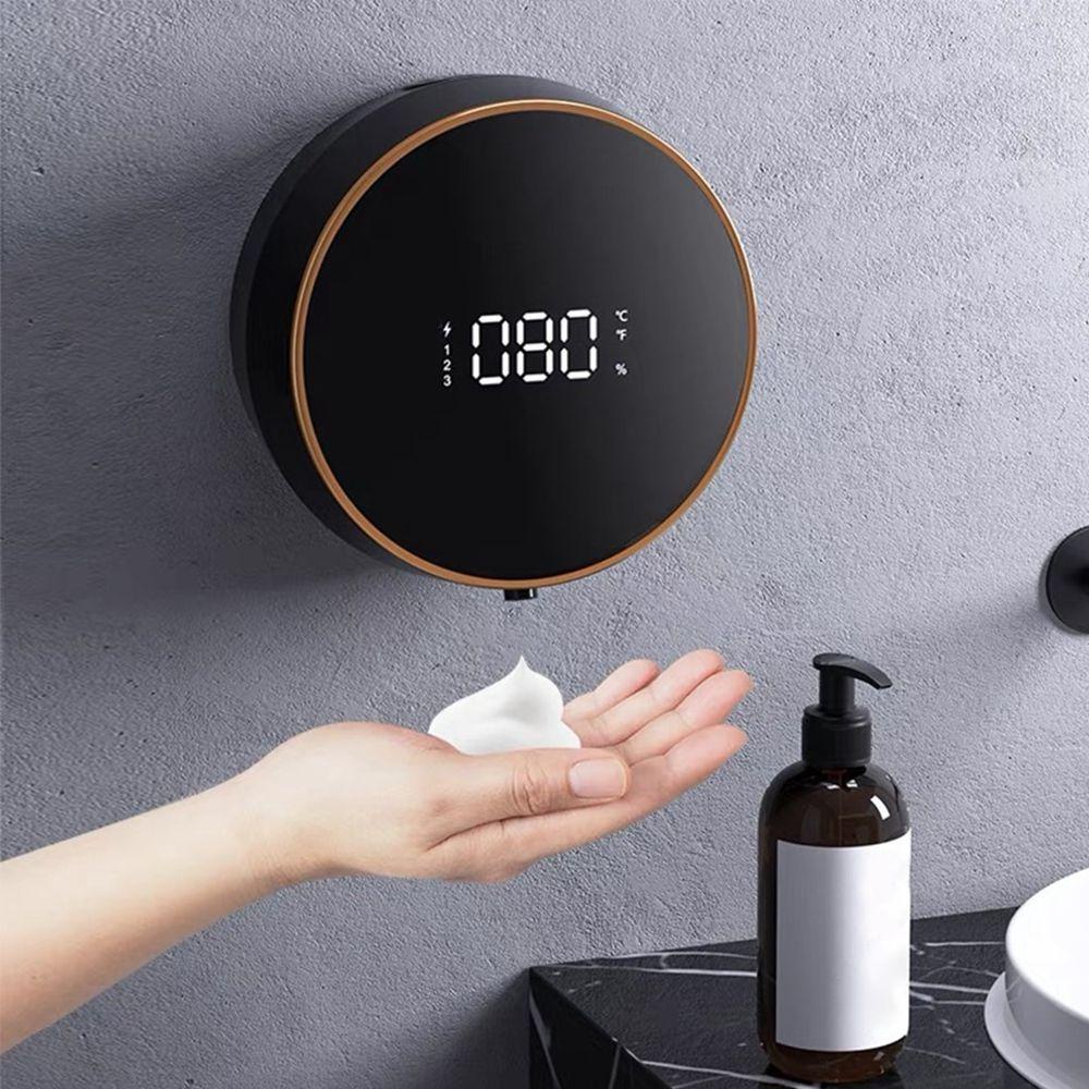 Hộp Đựng Xà Phòng Gắn Tường Không Cần Chạm Cảm Ứng Nhiệt Độ Hồng Ngoại Tự Động
