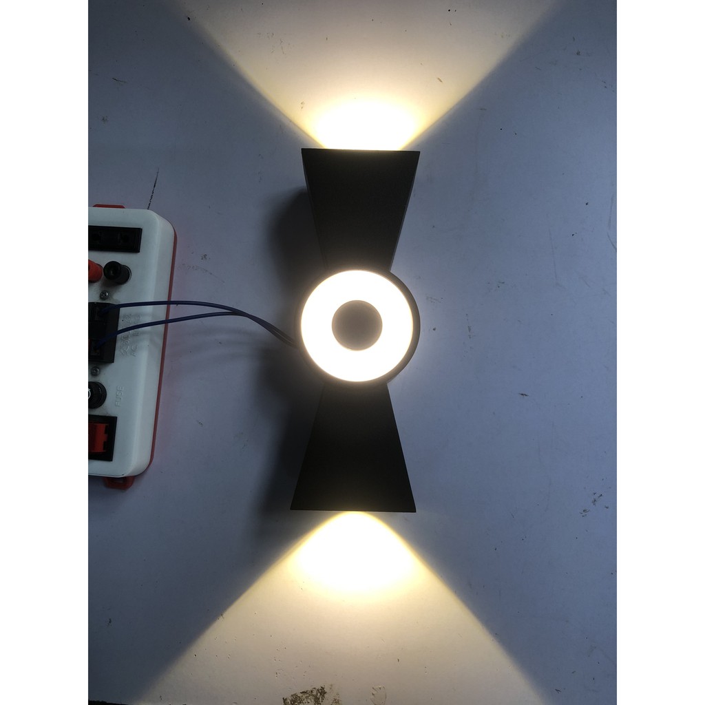 Đèn hắt tường Led 2 đầu 10w IP65 hiện đại (Mã 111-112)