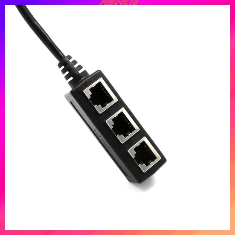 Bộ Chia 1 Cổng Rj45 Sang 3 Cổng Cho Cat 5 / Cat 6 Lan Ethernet Plug | BigBuy360 - bigbuy360.vn