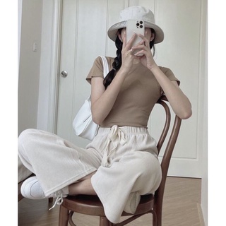 Áo thun nữ DORIA trơn cộc tay dáng basic