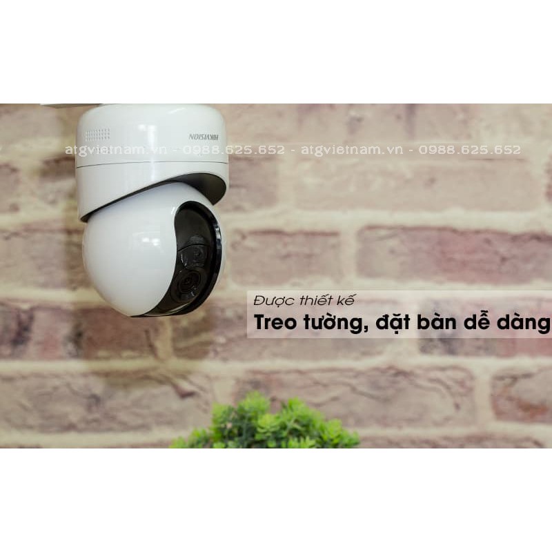 Camera Wifi Hikvision quay quét DS-2CV2Q21FD-IW Full HD 1080P - Hàng chính hãng - Bảo hành 2 năm - Bán số 1 thế giới