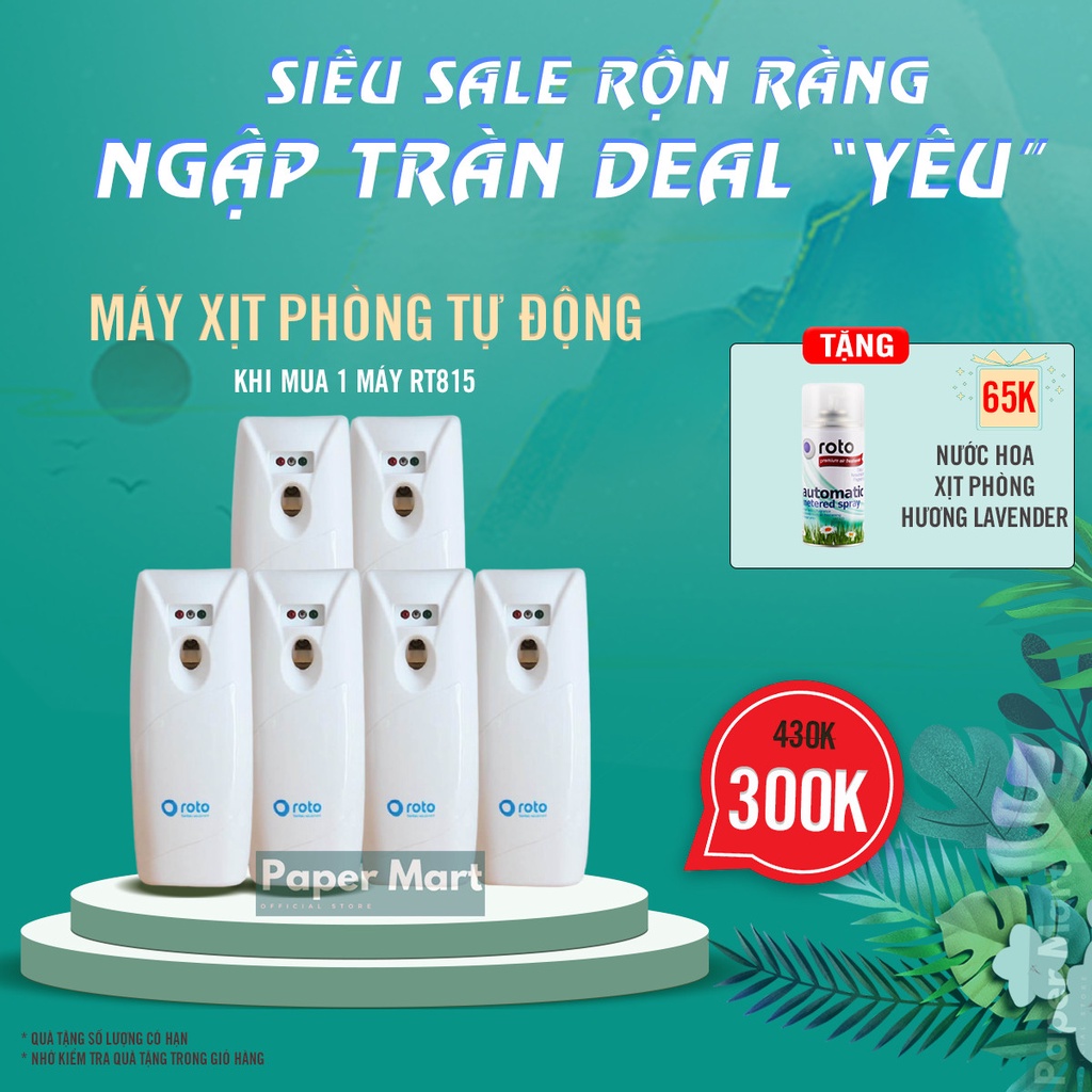 Máy xịt phòng tự động Roto-RT815