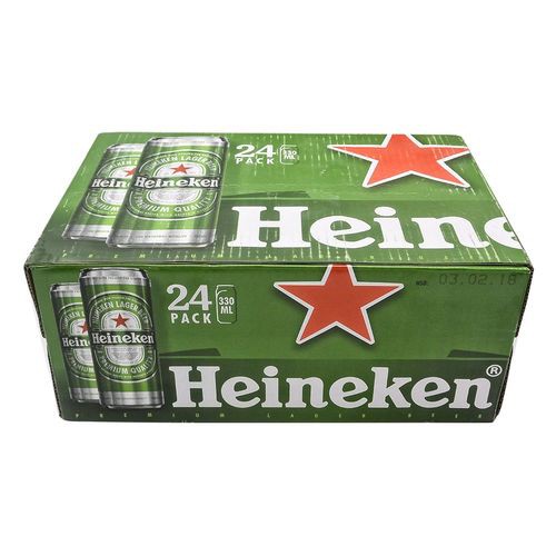 Bia Heineken Lon Cao 24 X 330Ml