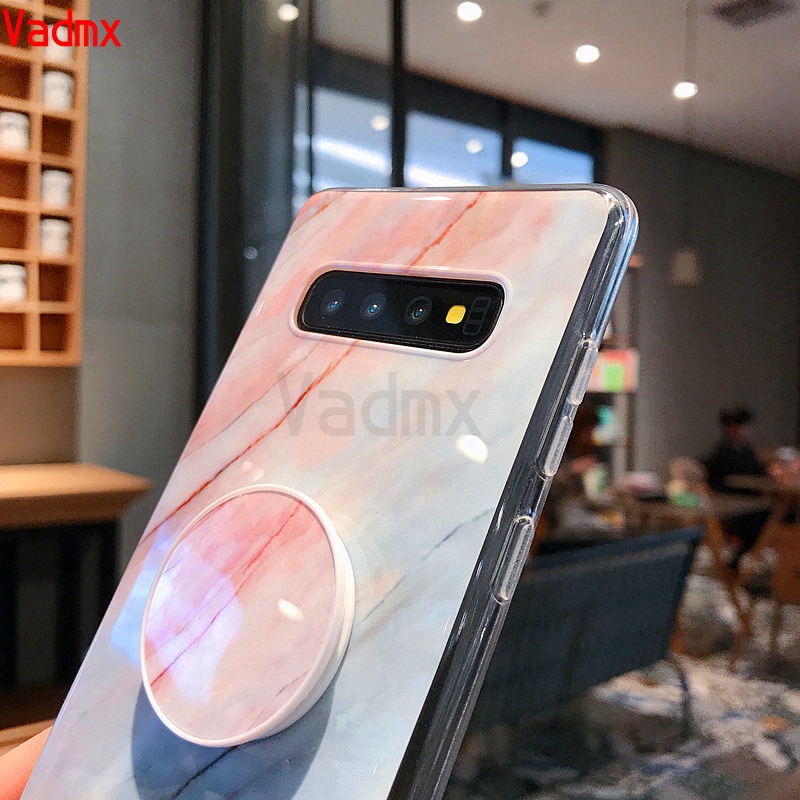 Ốp điện thoại TPU họa tiết vân đá đẹp mắt cho Samsung Galaxy A70 A50 A30 A20 A10 M10 Note 9 8 S7