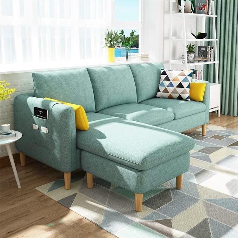 Sofa góc L ( M004) ( Chỉ vận chuyển khu vực miền Bắc ạ)