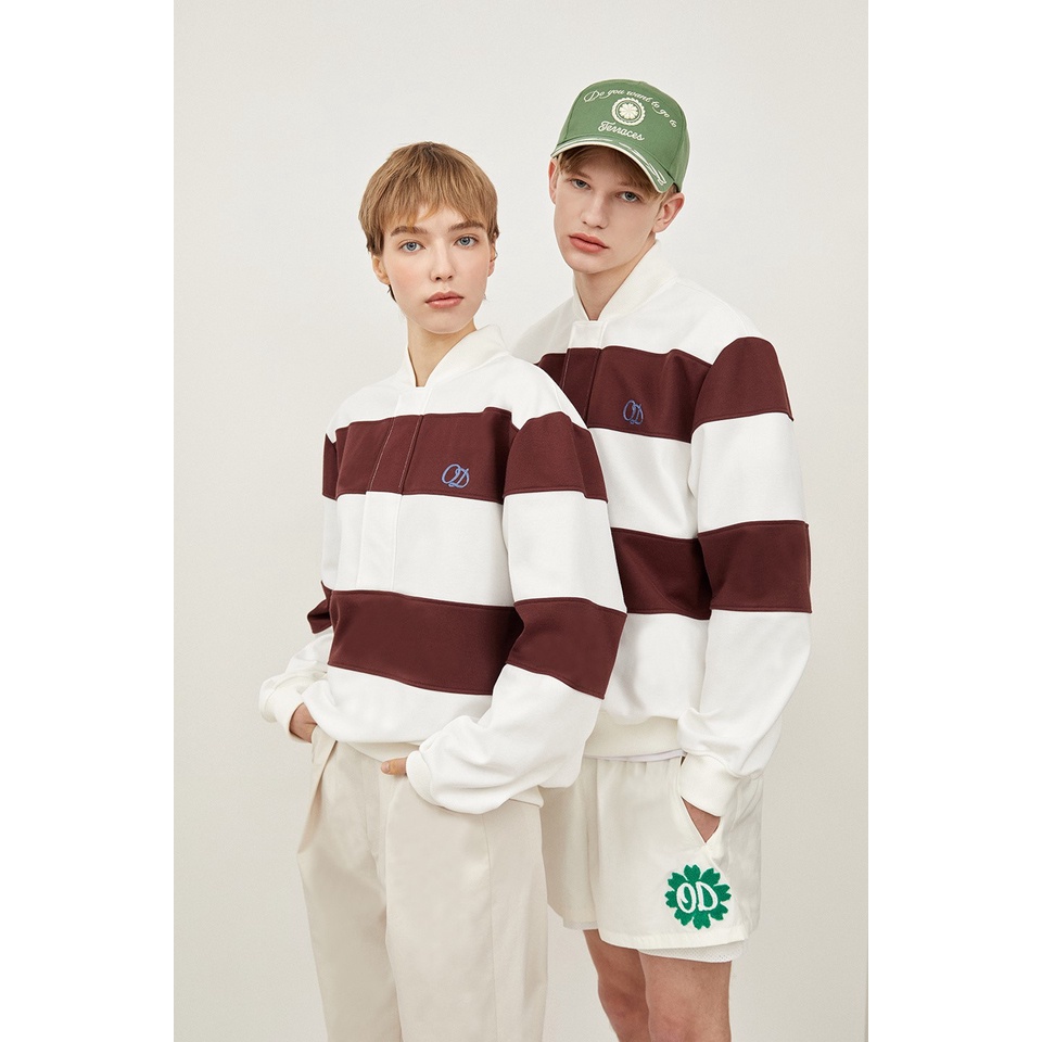 CHÍNH HÃNG ÁO SWEATER HALF-ZIP ODD DEPARTMENT JISUNG NCT