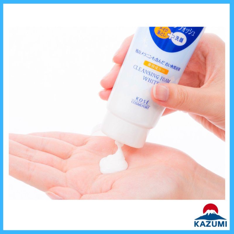 Sữa rửa mặt dưỡng ẩm trắng da Kose Softymo 220g Nhật Bản