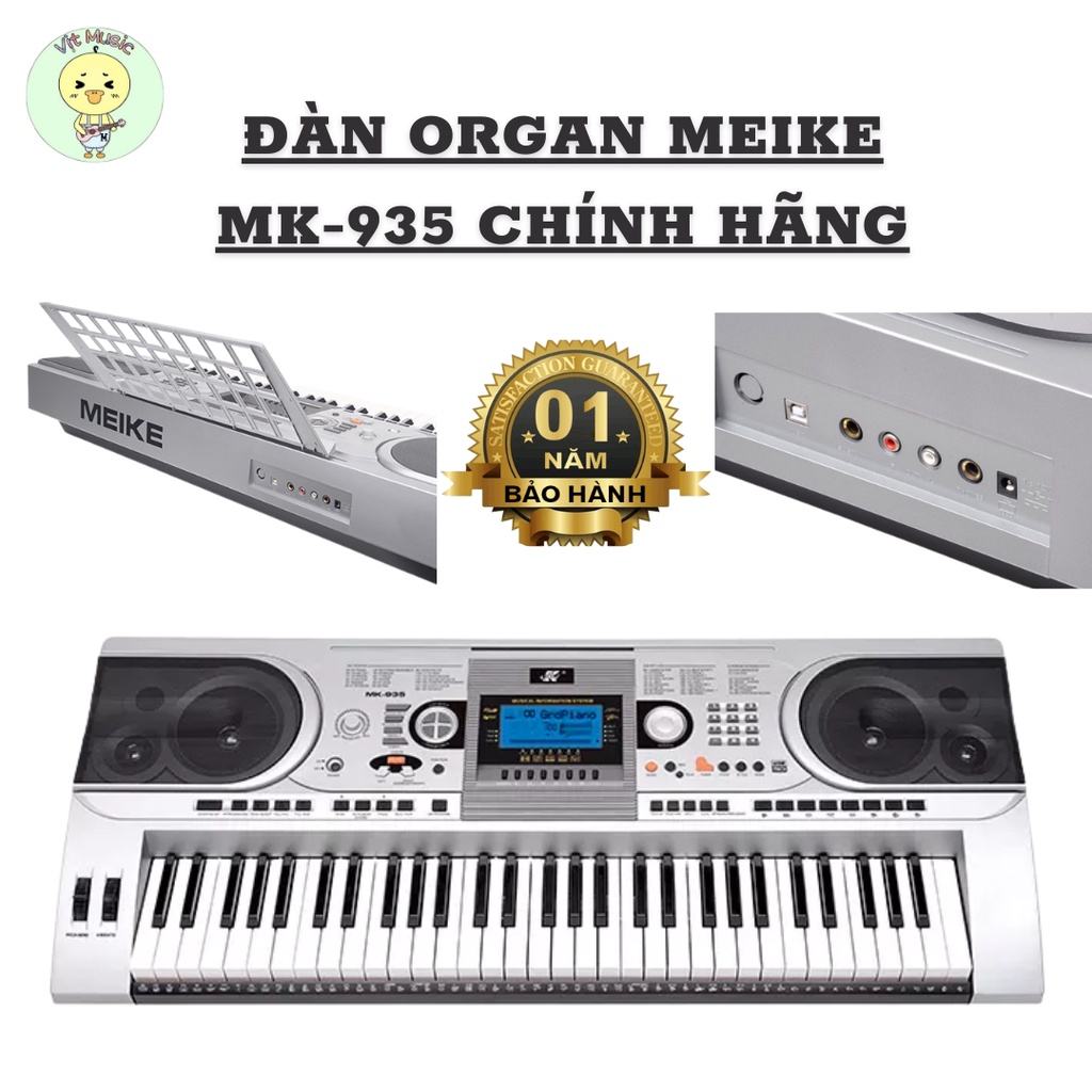 ĐÀN ORGAN MEIKE MK-935 | Keyboard Điện Tử Dành Cho Người Mới Tập Chơi
