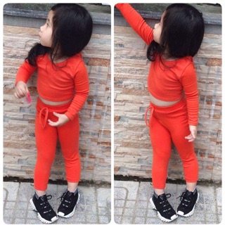 Bộ thể thao cho bé gái