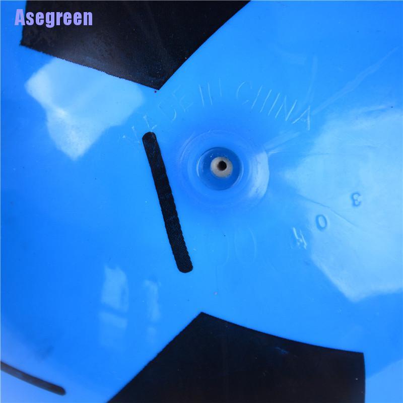 1 Quả Bóng Đá Bơm Hơi Bằng Nhựa Pvc Cho Bé