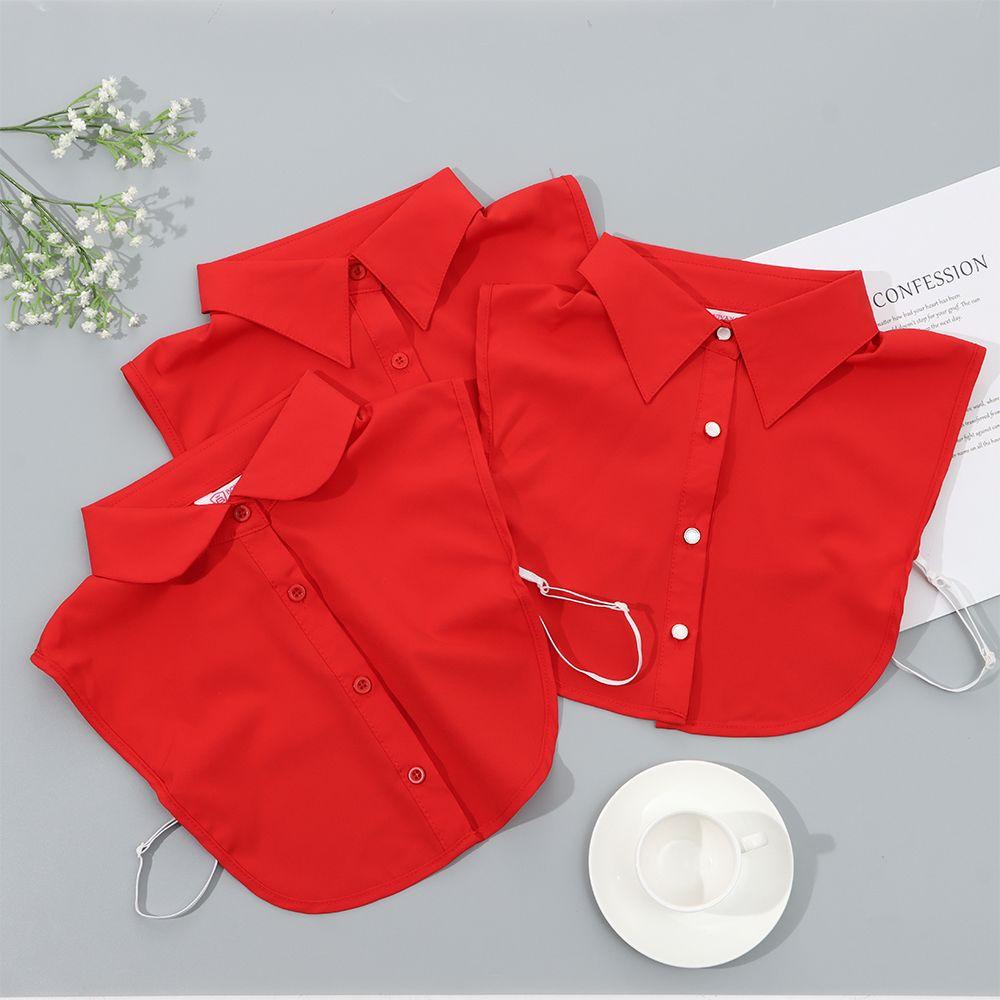 ESPO Cổ Áo Rời Phối Ren Thời Trang