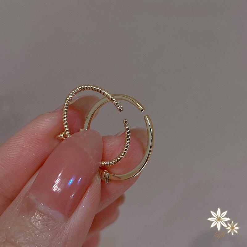 Nhẫn Thép Titan Đính Kim Cương Pha Lê Hình Trái Tim Màu Sắc