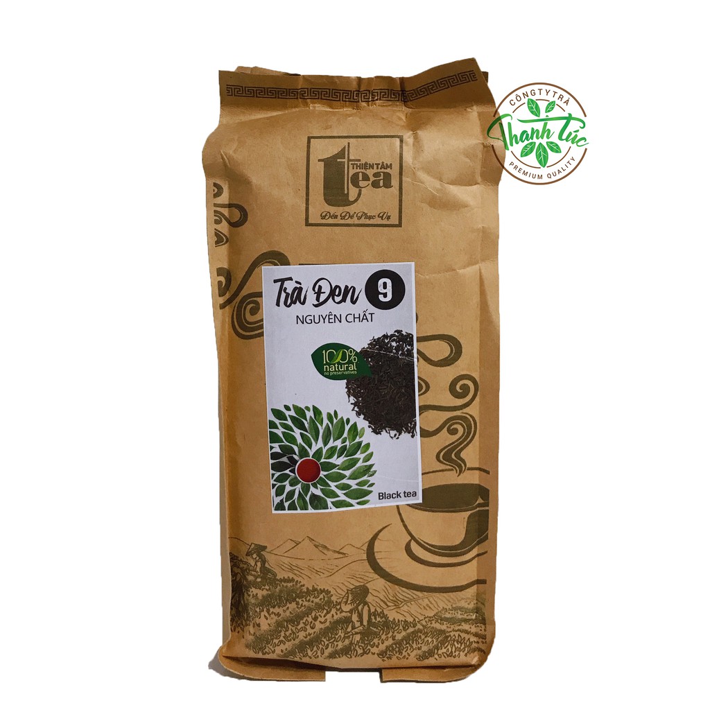 [Mã GROXUAN1 giảm 8% đơn 150K] Trà Đen Pha Trà Sữa Số 9 Thiện Tâm Túi Giấy Gói 500gr