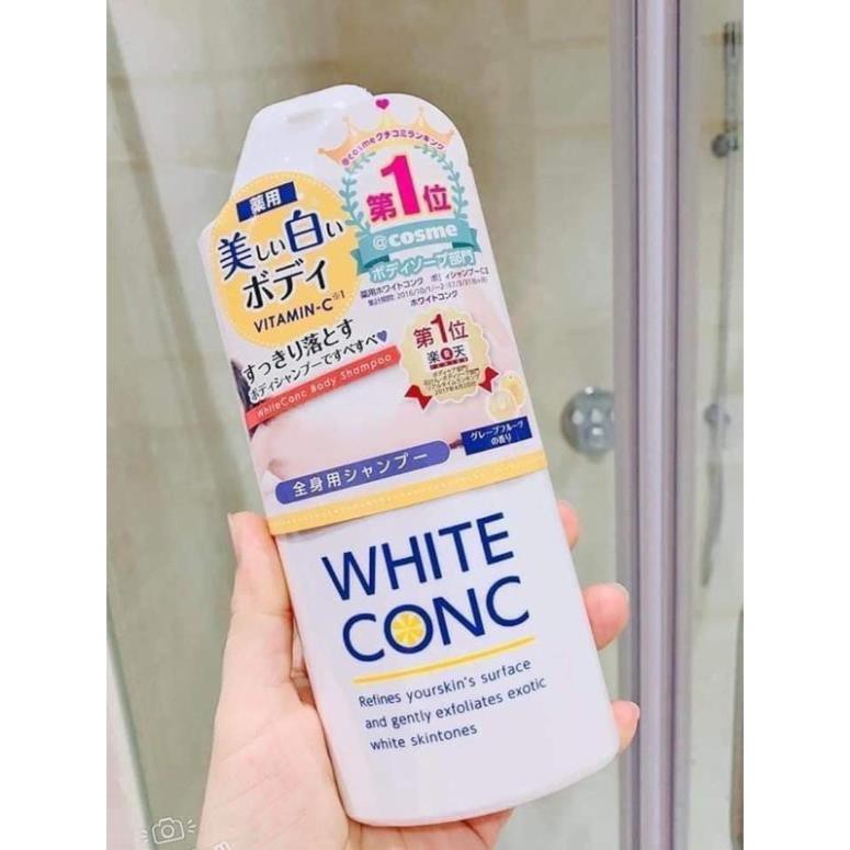 Sữa Tắm Dưỡng Da White ConC Nhật Bản ( 360ml )  [HangNhat]