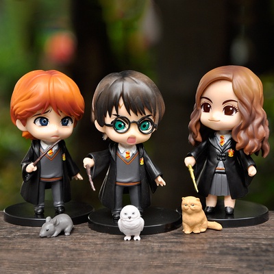 Bộ sưu tập để bàn 6 nhân vật Harry Potter phong cách Chibi siêu đáng yêu