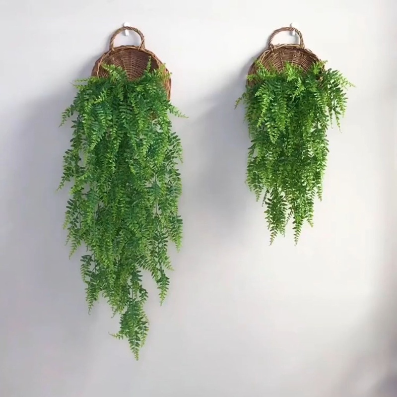 ✿ Dây Lá Giả Bằng Nhựa Dùng Treo Tường Trang Trí