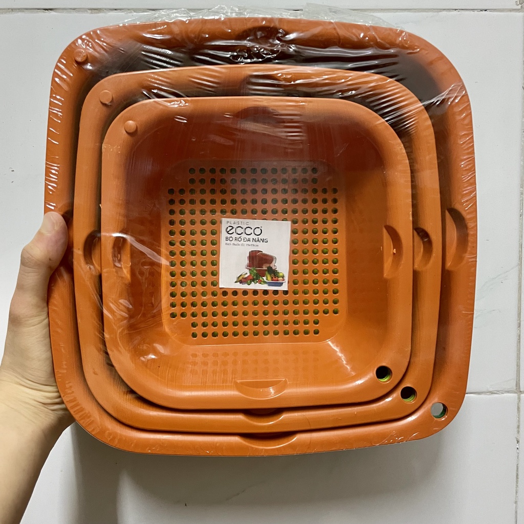 Bộ Rổ Châụ Đa Năng 6 Món ECCO Cao Cấp Giá Xưởng