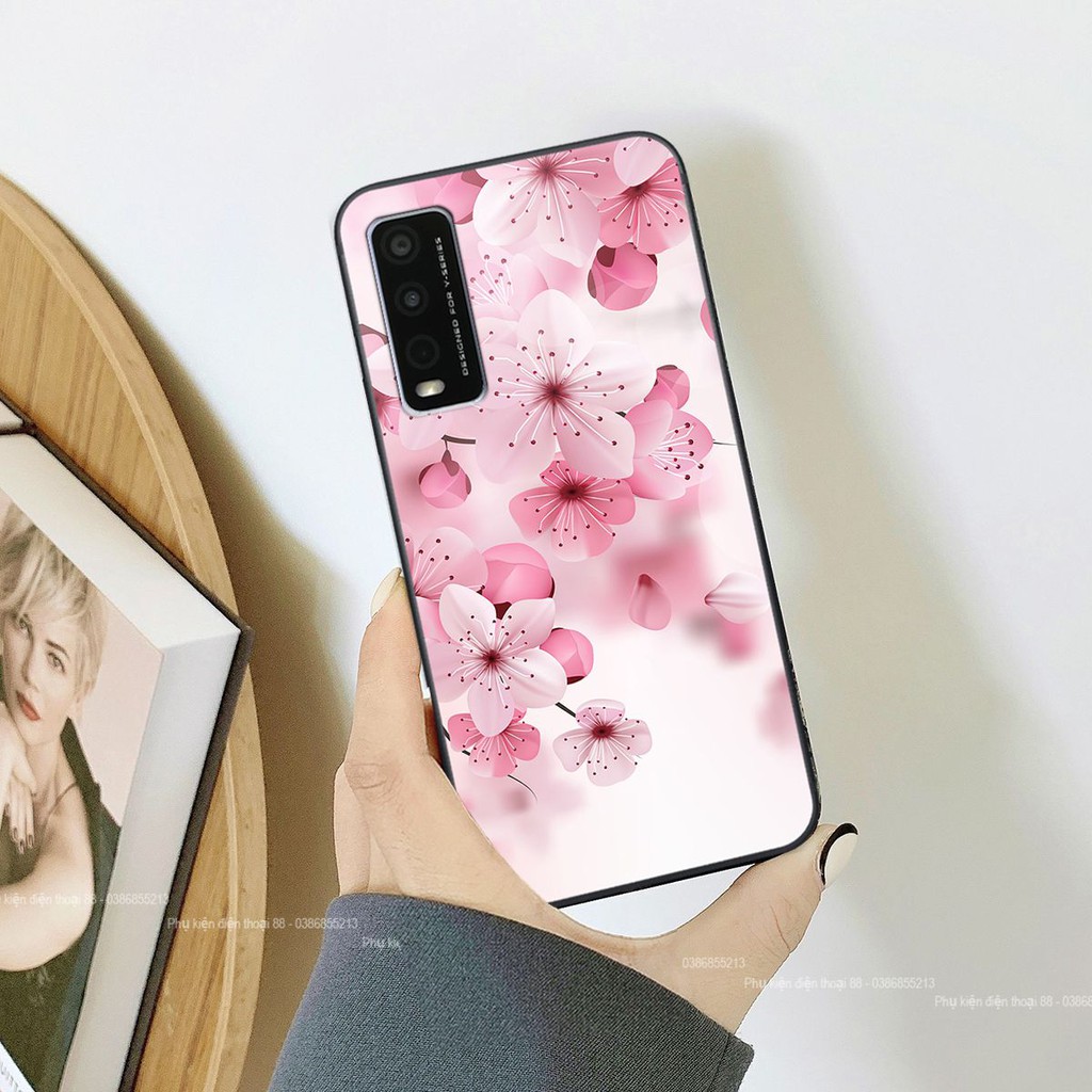 Ốp lưng Vivo Y20 hình hình hoa, thiên nga, đẹp thời trang - CAO CẤP - SANG TRỌNG