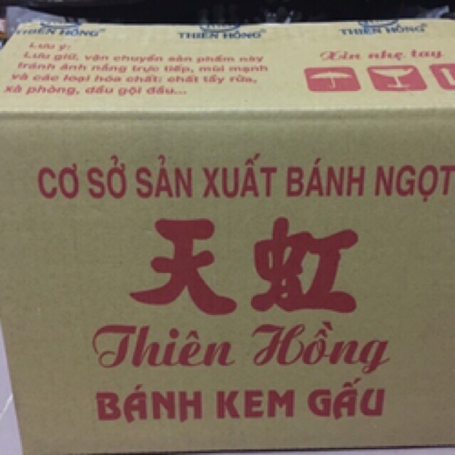 Bánh kem hình gấu Thiên Hồng