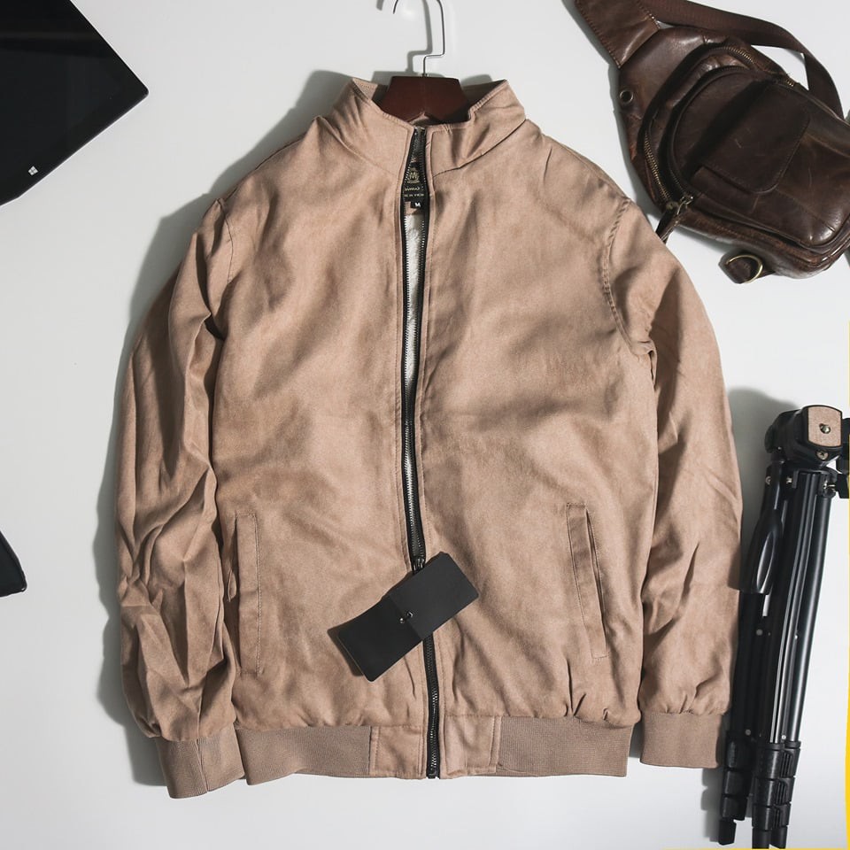 Áo Khoác Nam Da Lộn Lót Lông Dày Dặn Hàng Cao Cấp Siêu Ấm Siêu Bền- Ak01 | BigBuy360 - bigbuy360.vn