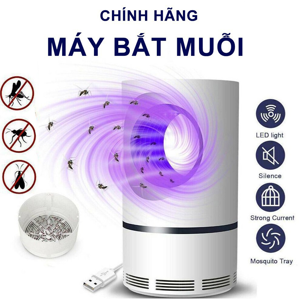 Đèn bắt muỗi thông minh 2021[ FREE SHIP ] vừa bắt muỗi vừa làm đen ngủ