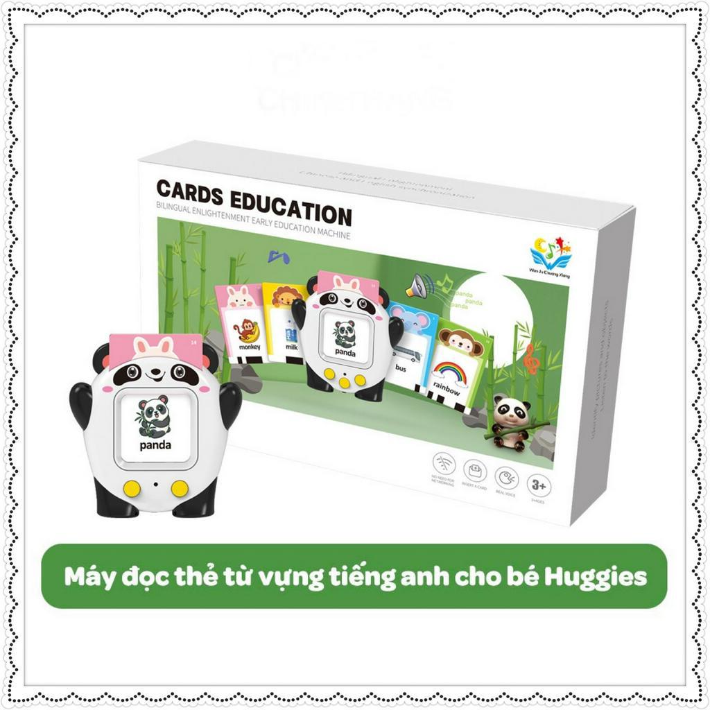 Máy Đọc Thẻ Flashcard Anh 12 Chủ Đề Thông Minh cho bé từ 0 - tiểu học