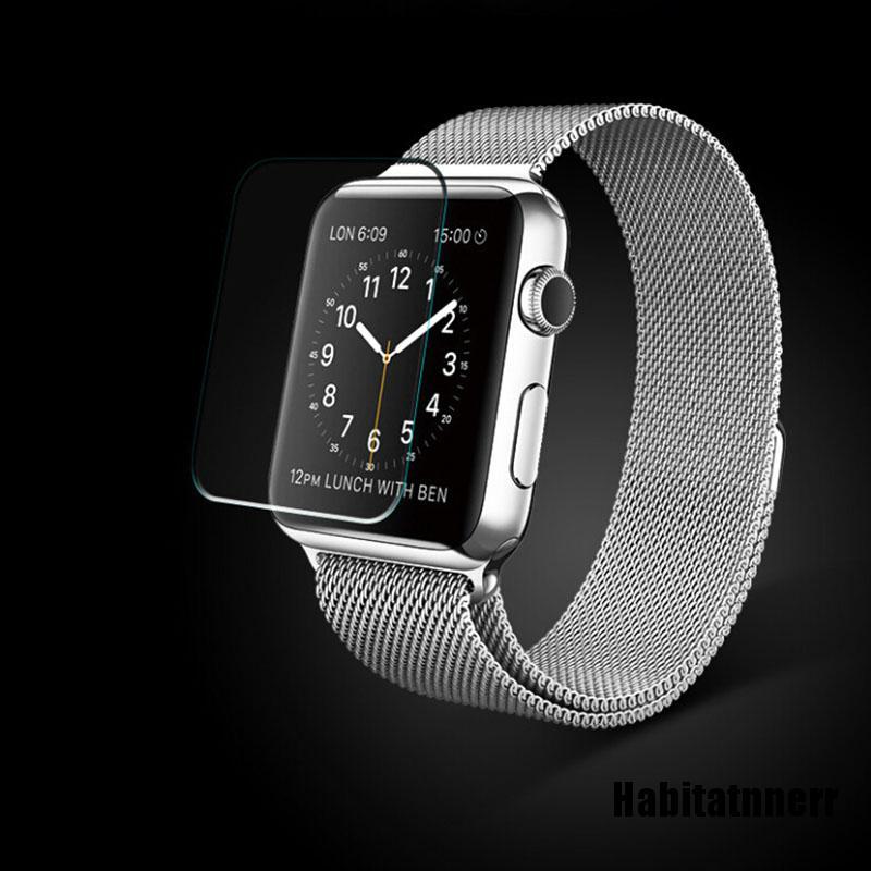 1 Kính Cường Lực Cho Đồng Hồ Thông Minh Apple Watch 38mm 42mm