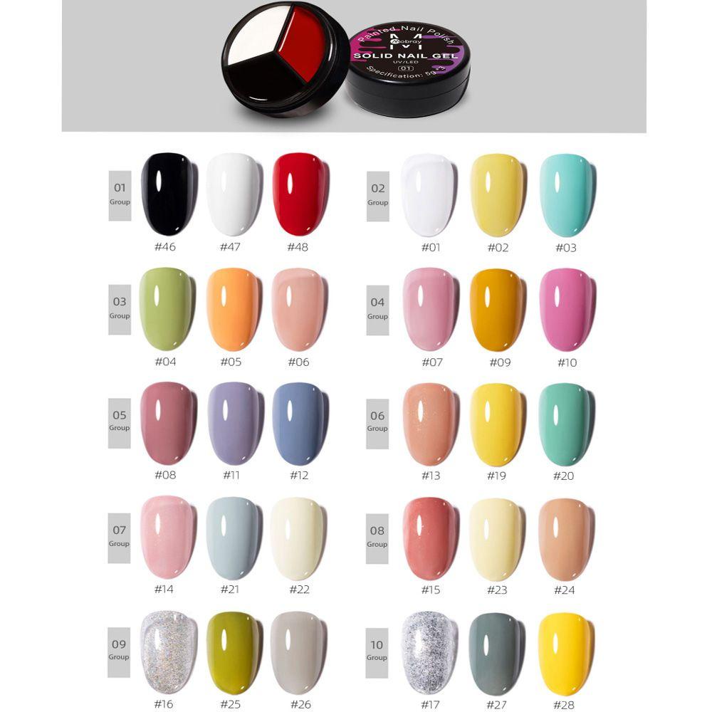 OCEANMAP Sơn Móng Tay Gel UV Nghệ Thuật DIY Chuyên Nghiệp