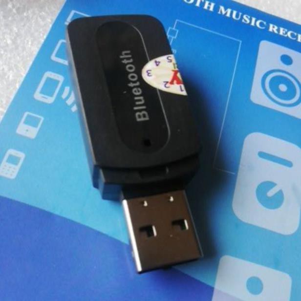USB bluetooth BT-163 và HJX-001 - Bluetooth 5.0 Biến Loa Thường Thành Loa Bluetooth
