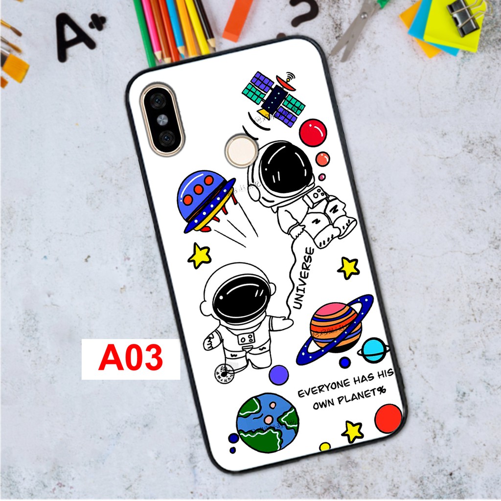 ỐP LƯNG XIAOMI REDMI NOTE 5 (5 PRO)/NOTE 6 (NOTE 6 PRO) IN HÌNH NHÀ PHI HÀNH GIA CỰC HOT