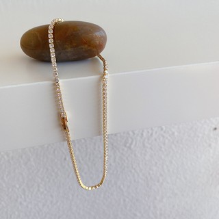 Vòng Cổ Đính Đá Vintage Cho Nữ (Hàng Có Sẵn)