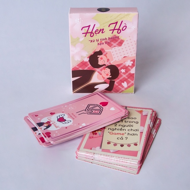 Bộ bài &quot;Tình Yêu&quot; xử lý tình huống nâng cao, cho các cặp đôi đang yêu nhau Card World