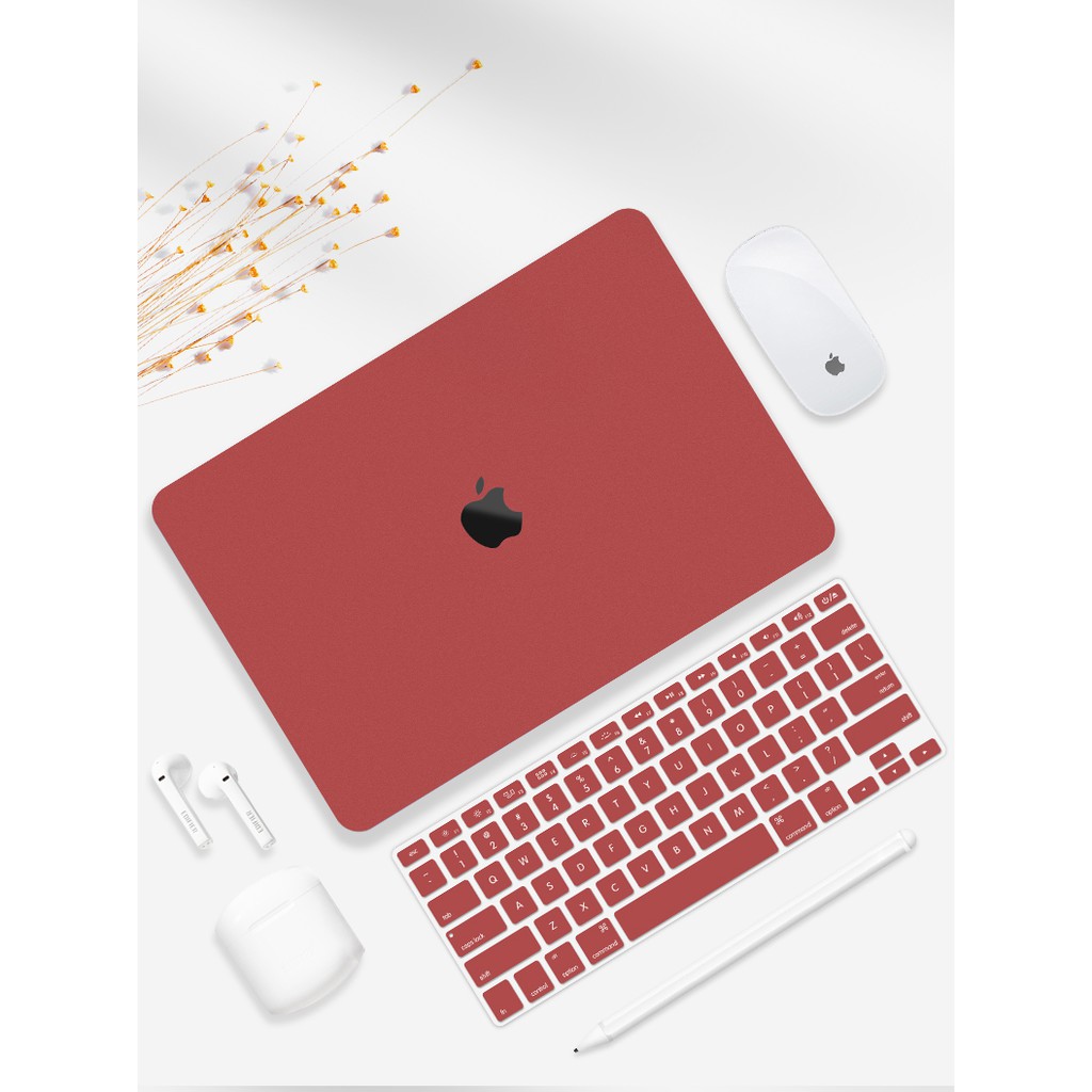 T-  [Combo 3in1] Ốp Macbook 13'' ( 2012-2020) Và Phủ Bàn Phím Cùng Màu - Tặng Nẹp Chống Gẫy Cáp Sạc Macbook | BigBuy360 - bigbuy360.vn